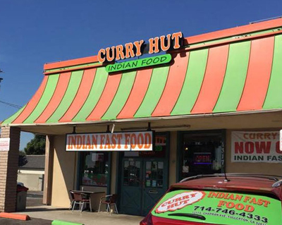 Curry Hut Fullerton Location